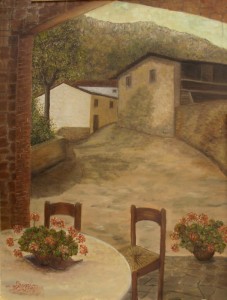 Corfino – 2000 olio su tela cm. 60×80