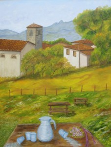 Corfino – 2010 olio su tela cm. 60×80