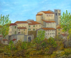 Brucciano – olio su tela cm. 50×40