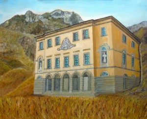 Teatro Alferi – olio su tela cm. 50×40